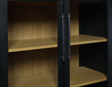 Magnolia Curio, Black with Weathered Sand Interior