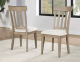 Napa 5-Piece 72-108-inch Dining Set, Sand (Table & 4 Side Chairs)