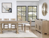 Napa 5-Piece Counter Dining Set, Sand (Table & 4 Counter Chairs)