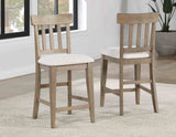 Napa 5-Piece Counter Dining Set, Sand (Table & 4 Counter Chairs)