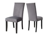 Napoli 6-Piece 64-inch Gray Marble Dining Set (Table, Bench & 4 Side Chairs)