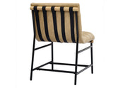 Nicco 20" Side Chair, Sand Vegan Leather Fabric