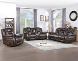 Oportuna Dual-Power Reclining Sofa w/Drop-Down Table