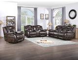 Oportuna 3-Piece Dual-Power Reclining Set (Sofa, Loveseat & Chair)
