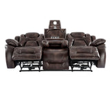 Oportuna 3-Piece Dual-Power Reclining Set (Sofa, Loveseat & Chair)