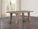 Orinda 72-108 Inch Dining Table with Two 18 Inch Leaves