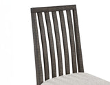 Riverdale 6-Piece Dining Set, Black (Table, Bench & 4 Side Chairs)