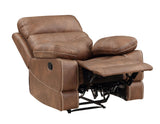 Rudger 3-Piece Manual Motion Set, Brown