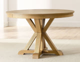 Rylie 6-Piece Game Dining Set, Natural Finish