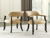 Rylie 6-Piece Game Dining Set, Black Finish $829.00