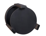 Salina Round Castered 3-Piece Table Set