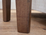 Shavon Solid Toronto Brown Marble 18.5" Round End Table