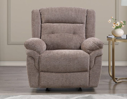 Sydney Glider Recliner, Manual, Brown