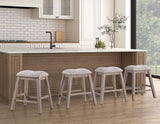Taylor 5-Piece Faux-Marble Counter Dining Set