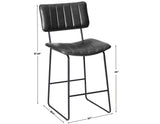 Tribeca 24" Commercial Grade Counter Stool, Black