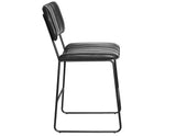 Tribeca 24" Commercial Grade Counter Stool, Black