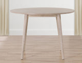 Willow 42" Round Dining Table, Tan