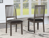 Yorktown 5-Pack Dining Set, Gray (Table & 4 Side Chairs)