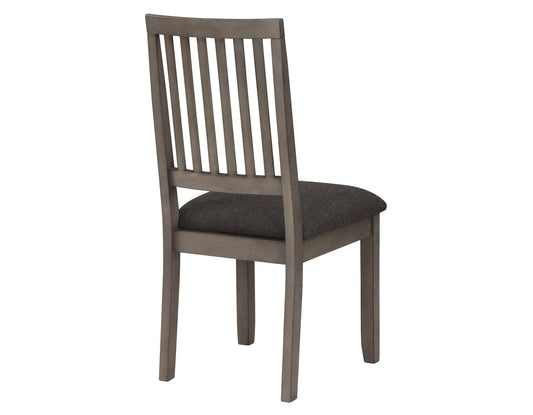 Yorktown 5-Pack Dining Set, Gray (Table & 4 Side Chairs)