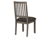 Yorktown 5-Pack Dining Set, Gray (Table & 4 Side Chairs)