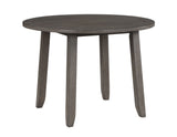 Yorktown 5-Pack Dining Set, Gray (Table & 4 Side Chairs)