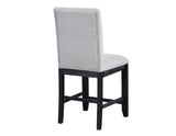 Yves 6-Piece Storage Counter Dining Set (Table, Bench & 4 Counter Chairs)