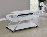 Zena Lift-Top Cocktail Table with Casters