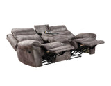Nashville 3-Piece Manual Reclining Set, Grey