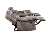 Nashville 3-Piece Manual Reclining Set, Grey