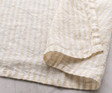 Striped Linen Hand Towels