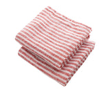 Striped Linen Hand Towels