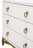 Strand Shagreen 3-Drawer Nightstand