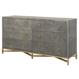 Strand Shagreen 6-Drawer Double Dresser