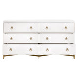 Strand Shagreen 6-Drawer Double Dresser