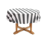 Cabana Striped Tablecloth - Round