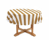 Cabana Striped Tablecloth - Round