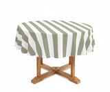 Cabana Striped Tablecloth - Round