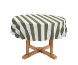 Cabana Striped Tablecloth - Round