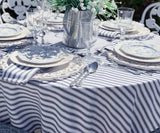 Navy Blue Rectangle Tablecloth