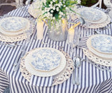 Navy Blue Rectangle Tablecloth