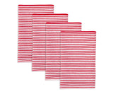 Red Cloth Napkins - Dinner Napkins