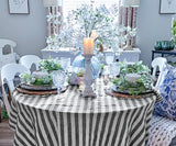 Italian Stripe Linen Napkins
