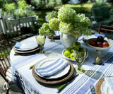 Italian Stripe Linen Napkins