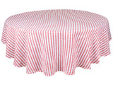 Amalfi Stripe Linen Round Tablecloth