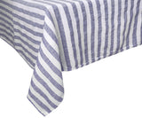 Linen Striped Tablecloth