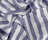 Linen Striped Tablecloth