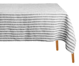 Linen Tablecloth - Striped Tablecloths