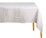Linen Tablecloth - Striped Tablecloths
