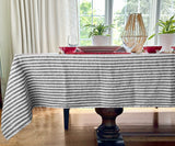Linen Tablecloth - Rectangle Striped Tablecloths
