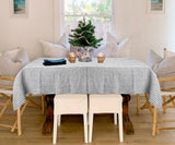 Linen Tablecloth - Rectangle Striped Tablecloths